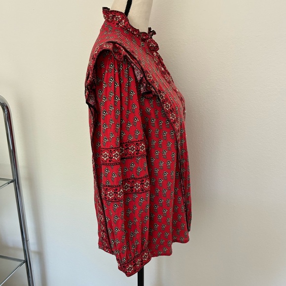 Sundance Button Down Blouse - Picture 4 of 8